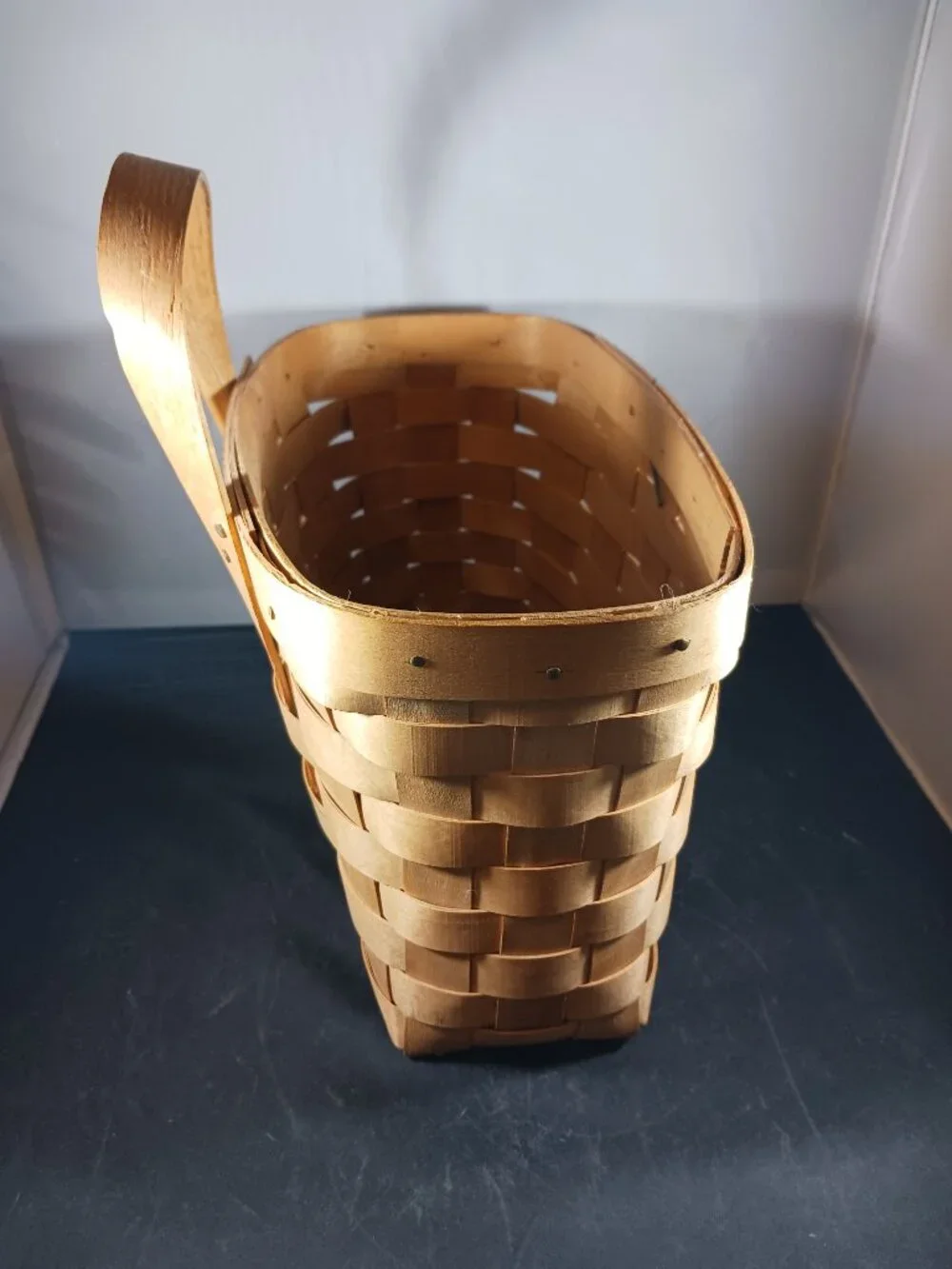 Medium Size Wall Flower Wicker Basket